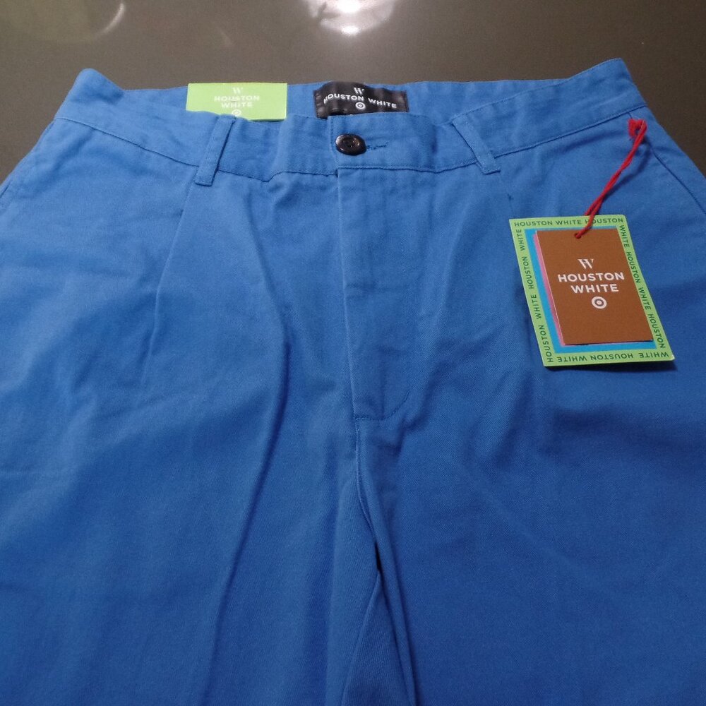 HOUSTON WHITE Men's Chino Pants 32/30 NWT Blue